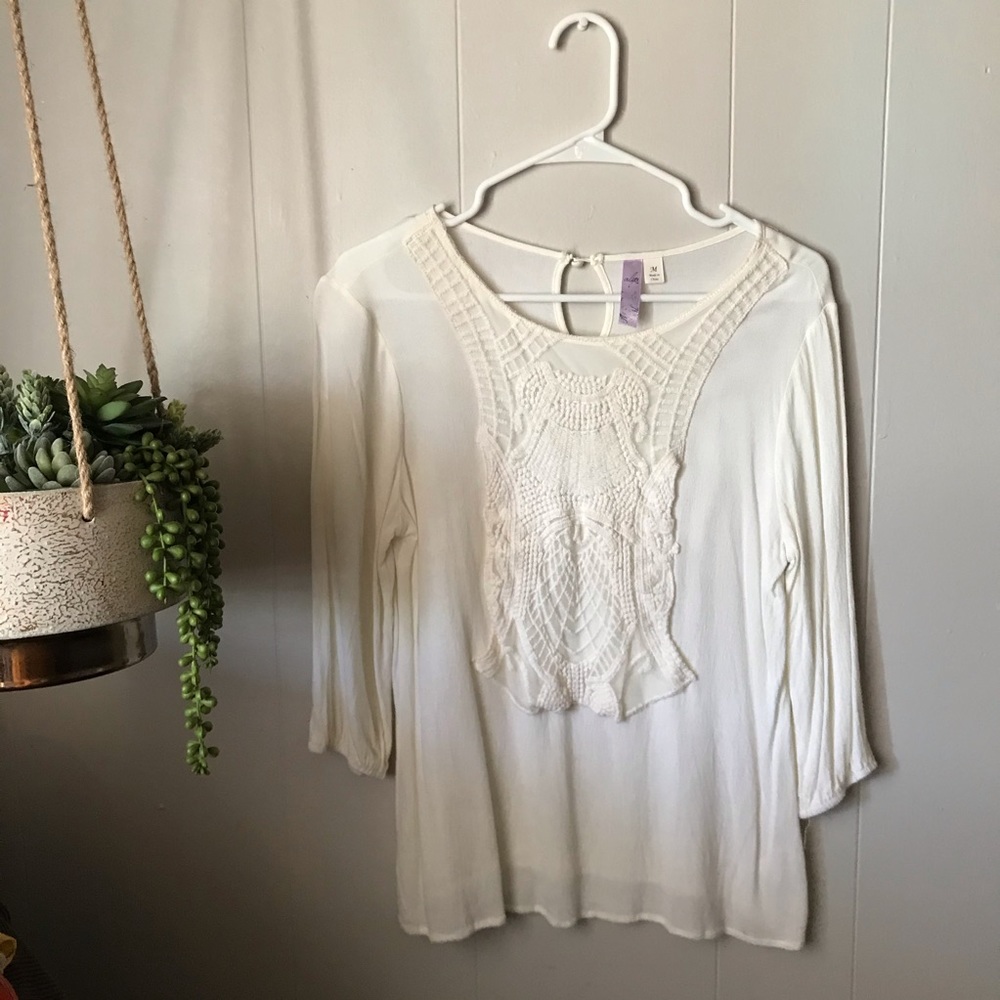 Bohemian Embroidered Alya Top